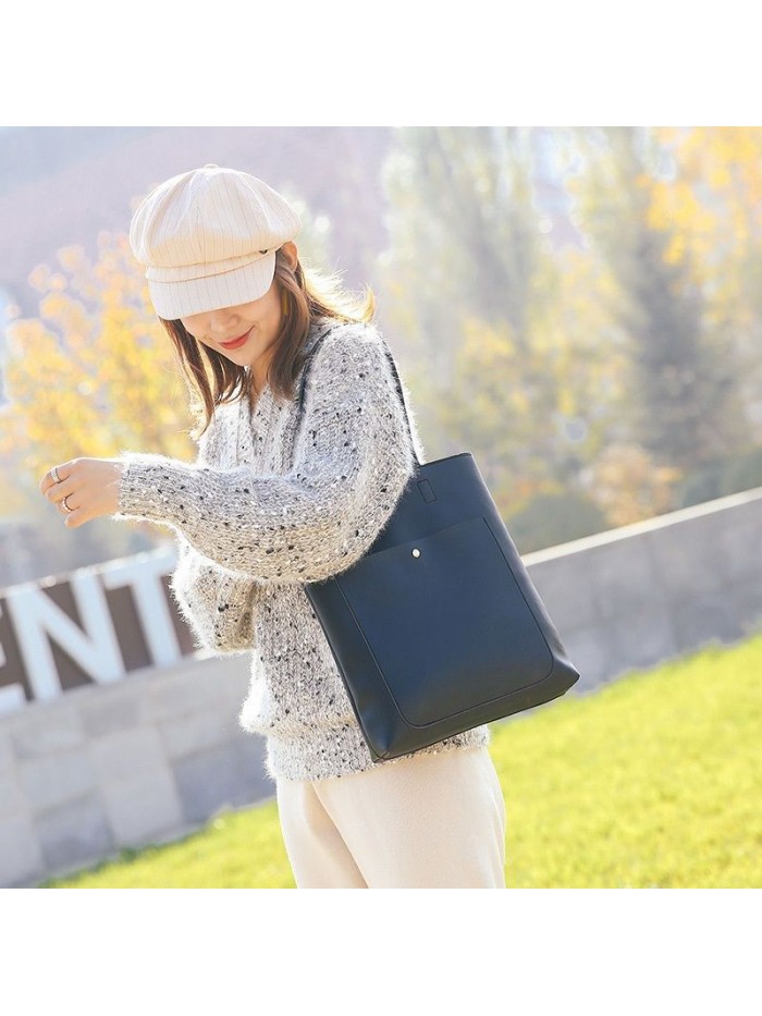 One shoulder bag women 2018 new leisure trend big bag Korean version simple large capacity tote bag women wholesale
