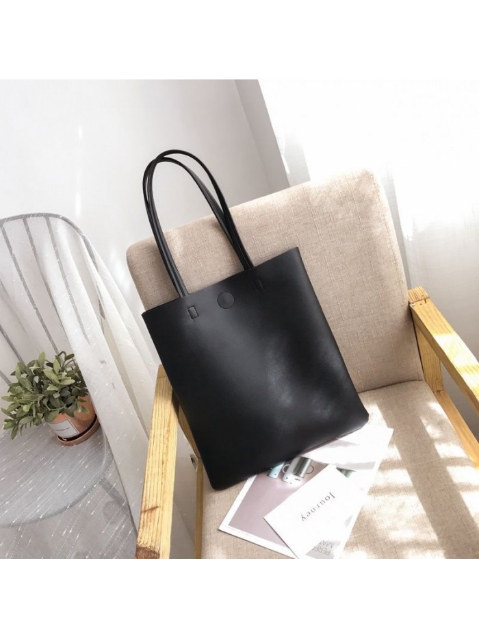 Fashion women's bag 2020 new Korean soft leather tote bag for students
