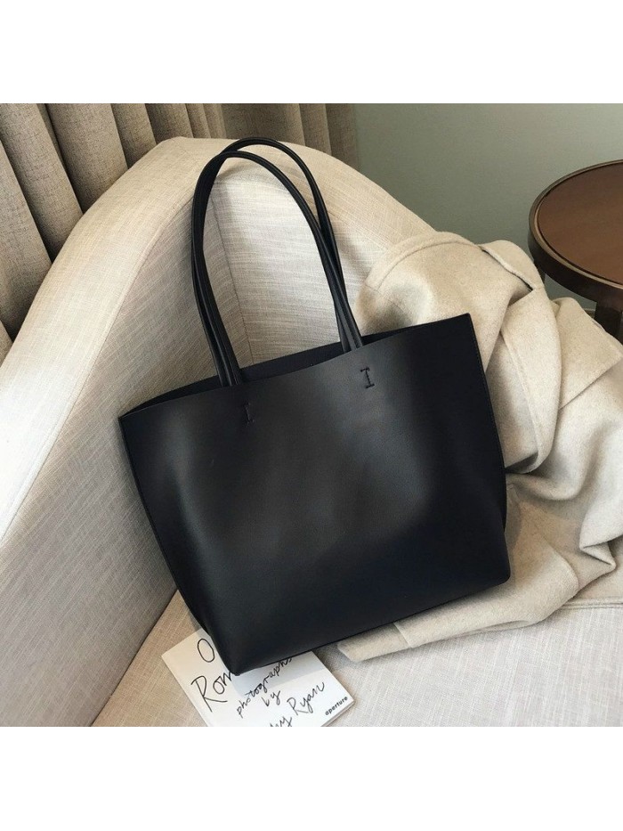 Big bag for women 2020 new fashion Korean one shoulder bag large capacity simple tote bag for students
