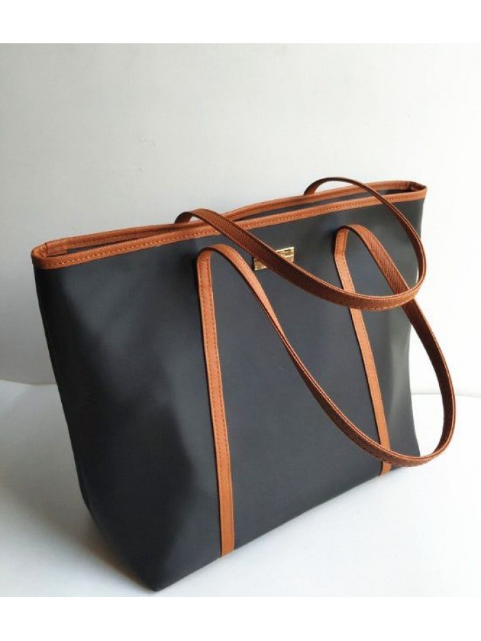 Tote bag, women's new canvas bag, export women's shoulder bag, nylon oxford cloth, large bag, commuter, portable, large capacity
