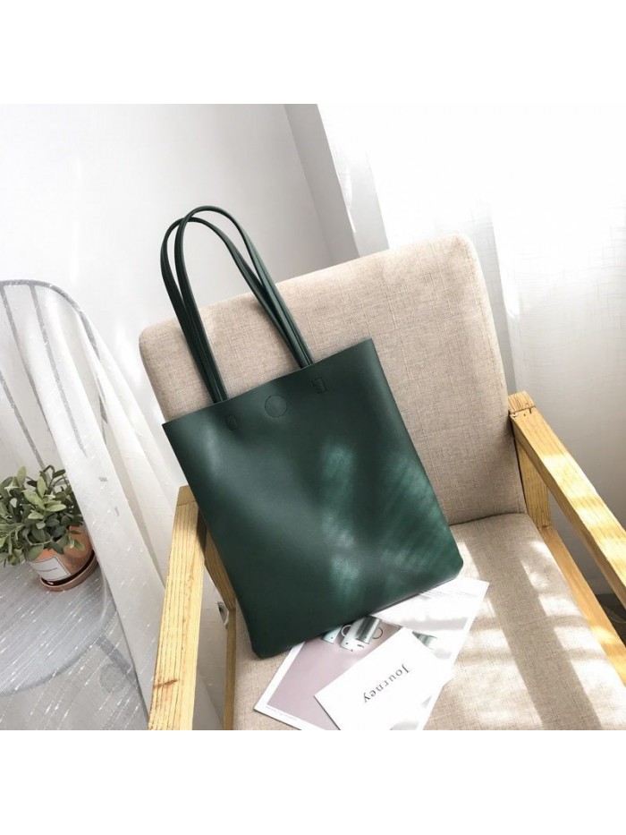 Fashion women's bag 2020 new Korean soft leather tote bag for students
