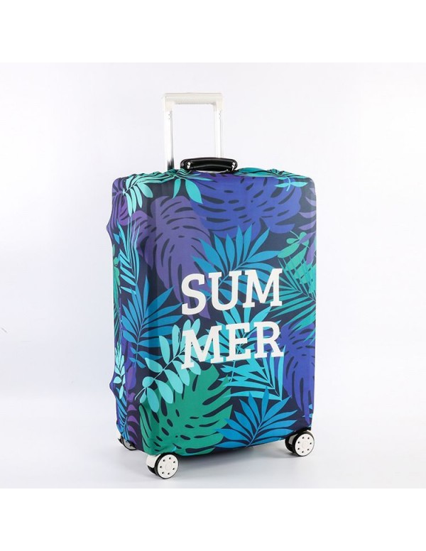 Thickened wear-resistant luggage case protective cover elastic luggage case case pull rod case dust cover jungle series
