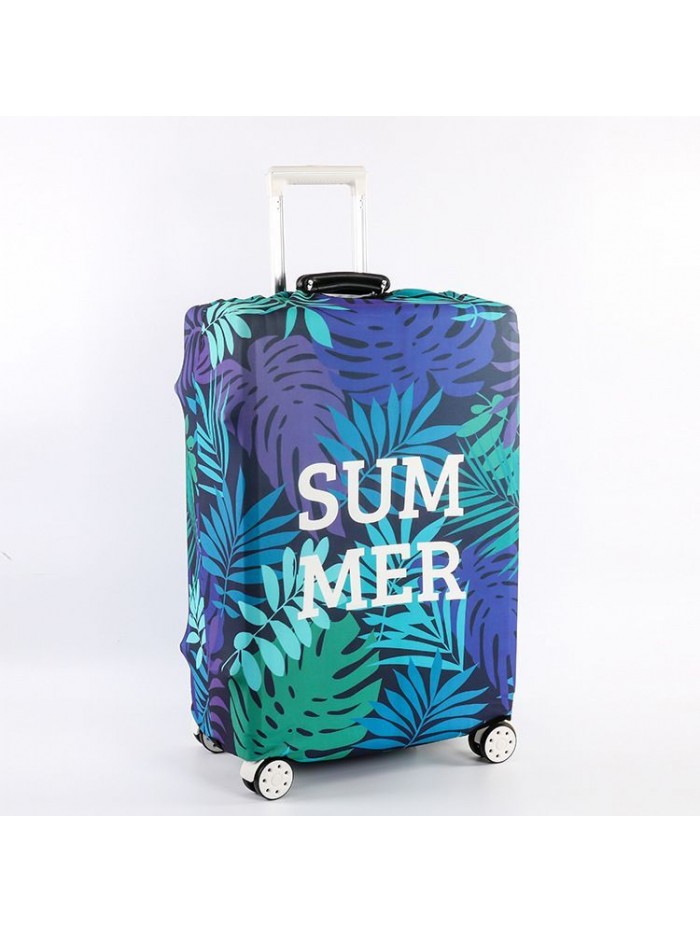 Thickened wear-resistant luggage case protective cover elastic luggage case case pull rod case dust cover jungle series
