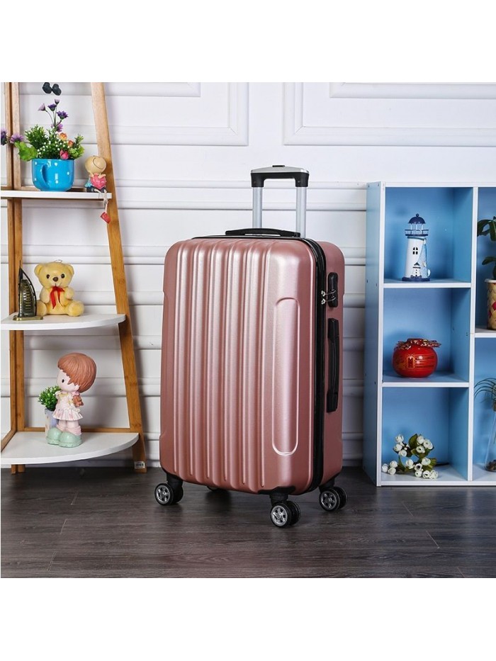 Can print logo Cardan wheel trolley case, travel case, luggage, boarding code, leather case, men and women 24 