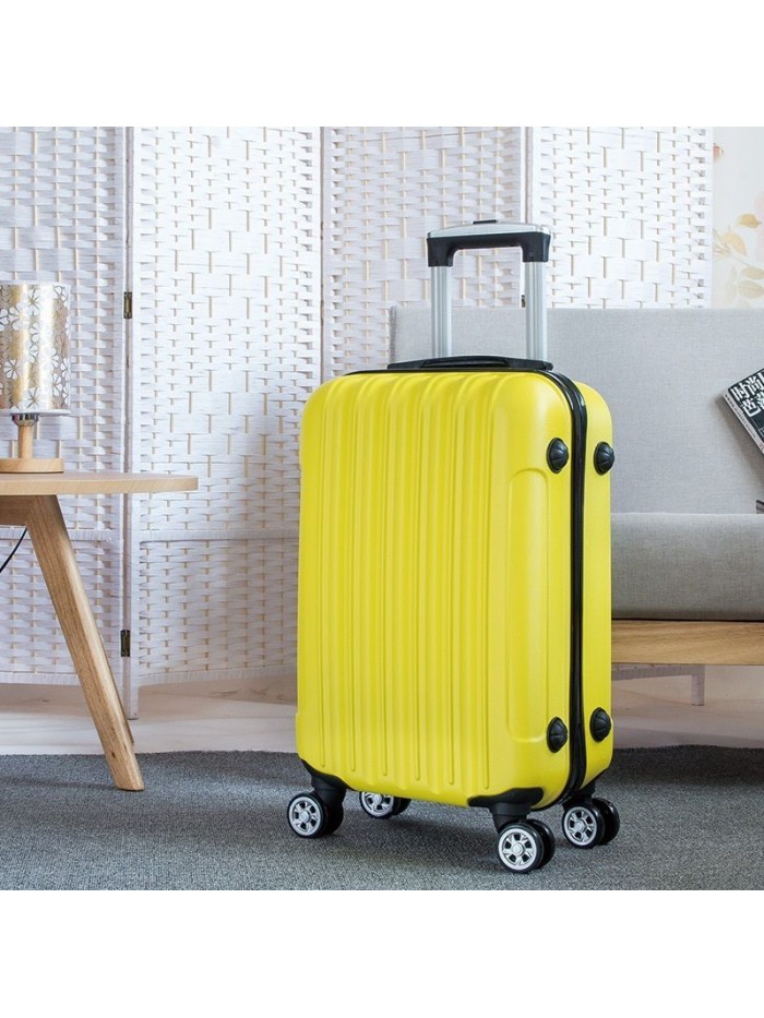 Can print logo Cardan wheel trolley case, travel case, luggage, boarding code, leather case, men and women 24 