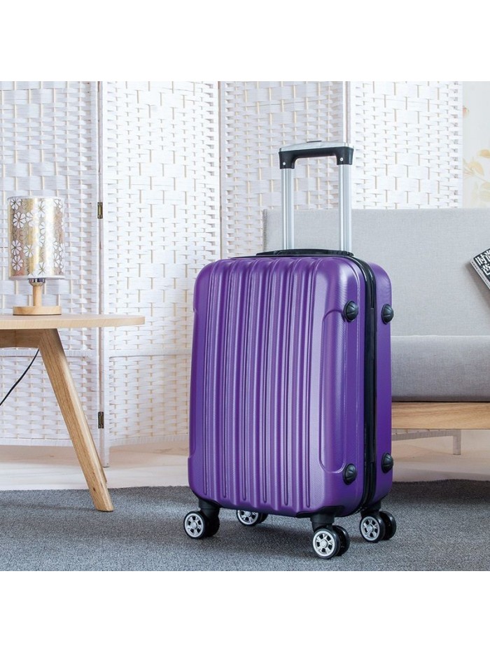 Can print logo Cardan wheel trolley case, travel case, luggage, boarding code, leather case, men and women 24 