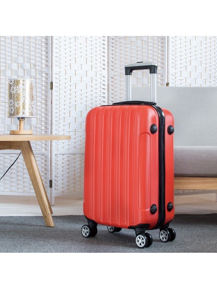 Can print logo Cardan wheel trolley case, travel case, luggage, boarding code, leather case, men and women 24 