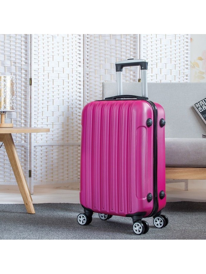 Can print logo Cardan wheel trolley case, travel case, luggage, boarding code, leather case, men and women 24 