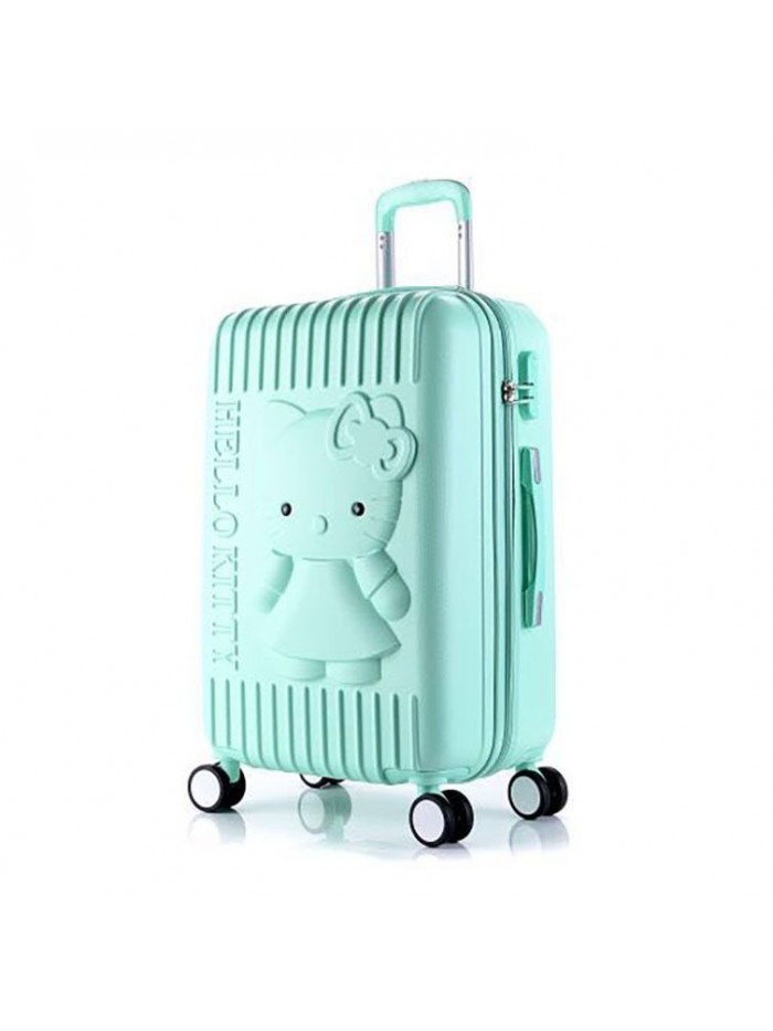 Manufacturer's direct sale spot children's trolley box 20 inch ABS student password box 24 inch female zipper cartoon trunk
