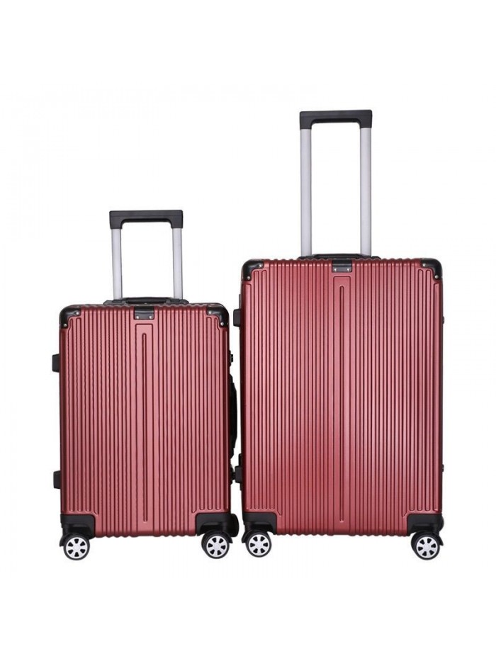 New aluminum box password Cardan wheel trolley box mute wheel customs lock luggage manufacturer direct sales
