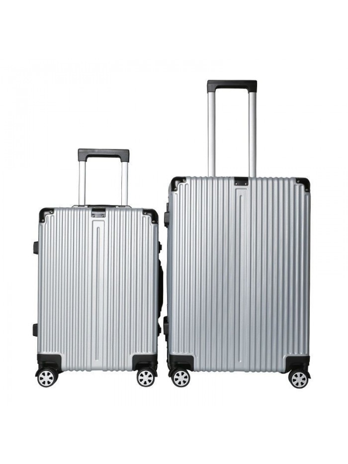 New aluminum box password Cardan wheel trolley box mute wheel customs lock luggage manufacturer direct sales
