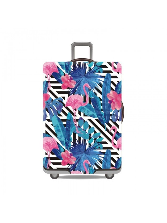 Thickened wear-resistant luggage case protective cover Flamingo elastic case cover pull rod case cover luggage case protective cover
