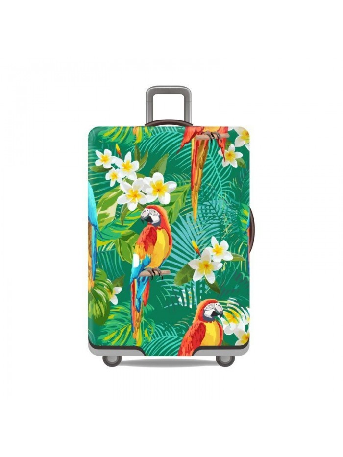 Thickened wear-resistant luggage case protective cover Flamingo elastic case cover pull rod case cover luggage case protective cover
